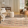 image:imageNourison Home Nordic Green Blue 5 x 7 Area Rug  Easy Clean Non Shedding Bed Room Living Room Dining Room Kitchen 5 x 7Rust Multicolor