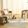 image:imageNourison Home Nordic Ivory 5 x 7 Area Rug  Easy Clean Non Shedding Bed Room Living Room Dining Room Kitchen 5 x 7Beige