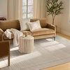 image:imageNourison Home Nordic Ivory 5 x 7 Area Rug  Easy Clean Non Shedding Bed Room Living Room Dining Room Kitchen 5 x 7Beige