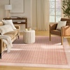 image:imageNourison Home Nordic Ivory 5 x 7 Area Rug  Easy Clean Non Shedding Bed Room Living Room Dining Room Kitchen 5 x 7Brick Ivory