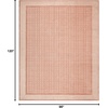 image:imageNourison Home Nordic Ivory 5 x 7 Area Rug  Easy Clean Non Shedding Bed Room Living Room Dining Room Kitchen 5 x 7Brick Ivory