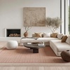 image:imageNourison Home Nordic Ivory 5 x 7 Area Rug  Easy Clean Non Shedding Bed Room Living Room Dining Room Kitchen 5 x 7Brick Ivory