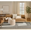 image:imageNourison Home Nordic Ivory 5 x 7 Area Rug  Easy Clean Non Shedding Bed Room Living Room Dining Room Kitchen 5 x 7Ivory Grey