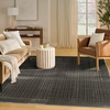 image:imageNourison Home Nordic Ivory 9 x 12 Area Rug  Easy Clean Non Shedding Bed Room Living Room Dining Room Kitchen 9 x 12Black Taupe