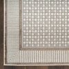 image:imageNourison Home Nordic Ivory 9 x 12 Area Rug  Easy Clean Non Shedding Bed Room Living Room Dining Room Kitchen 9 x 12Ivory Grey