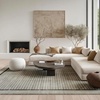 image:imageNourison Home Nordic Ivory 9 x 12 Area Rug  Easy Clean Non Shedding Bed Room Living Room Dining Room Kitchen 9 x 12Ivory Grey