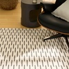 image:imageNourison Home Nordic Ivory Black 5 x 7 Area Rug  Easy Clean Non Shedding Bed Room Living Room Dining Room Kitchen 5 x 7Ivory Black