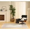 image:imageNourison Home Nordic Ivory Black 5 x 7 Area Rug  Easy Clean Non Shedding Bed Room Living Room Dining Room Kitchen 5 x 7Ivory Black