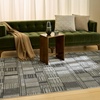 image:imageNourison Home Nordic Ivory Grey 5 x 7 Area Rug  Easy Clean Non Shedding Bed Room Living Room Dining Room Kitchen 5 x 7Black Grey