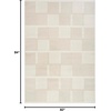 image:imageNourison Home Nordic Ivory Grey 5 x 7 Area Rug  Easy Clean Non Shedding Bed Room Living Room Dining Room Kitchen 5 x 7Ivory Beige