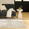 image:imageNourison Home Nordic Ivory Grey 5 x 7 Area Rug  Easy Clean Non Shedding Bed Room Living Room Dining Room Kitchen 5 x 7Ivory Taupe