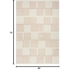 image:imageNourison Home Nordic Ivory Grey 5 x 7 Area Rug  Easy Clean Non Shedding Bed Room Living Room Dining Room Kitchen 5 x 7Ivory Taupe