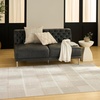image:imageNourison Home Nordic Ivory Grey 5 x 7 Area Rug  Easy Clean Non Shedding Bed Room Living Room Dining Room Kitchen 5 x 7Ivory Taupe