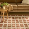 image:imageNourison Home Nordic Rust 5 x 7 Area Rug  Easy Clean Non Shedding Bed Room Living Room Dining Room Kitchen 5 x 7Ivory Rust