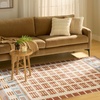 image:imageNourison Home Nordic Rust 5 x 7 Area Rug  Easy Clean Non Shedding Bed Room Living Room Dining Room Kitchen 5 x 7Ivory Rust