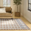 image:imageNourison Home Nordic Rust 5 x 7 Area Rug  Easy Clean Non Shedding Bed Room Living Room Dining Room Kitchen 5 x 7Ivory Rust