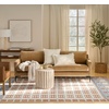 image:imageNourison Home Nordic Rust 5 x 7 Area Rug  Easy Clean Non Shedding Bed Room Living Room Dining Room Kitchen 5 x 7Ivory Rust