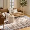 image:imageNourison Home Nordic Rust 5 x 7 Area Rug  Easy Clean Non Shedding Bed Room Living Room Dining Room Kitchen 5 x 7Ivory Rust
