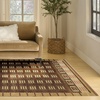 image:imageNourison Home Nordic Rust 5 x 7 Area Rug  Easy Clean Non Shedding Bed Room Living Room Dining Room Kitchen 5 x 7Rust