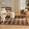 image:imageNourison Home Nordic Rust 5 x 7 Area Rug  Easy Clean Non Shedding Bed Room Living Room Dining Room Kitchen 5 x 7Rust