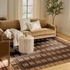 image:imageNourison Home Nordic Rust 5 x 7 Area Rug  Easy Clean Non Shedding Bed Room Living Room Dining Room Kitchen 5 x 7Rust