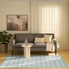 image:imageNourison Home Nordic Rust Multicolor 5 x 7 Area Rug  Easy Clean Non Shedding Bed Room Living Room Dining Room Kitchen 5 x 7Blue