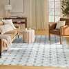 image:imageNourison Home Nordic Rust Multicolor 5 x 7 Area Rug  Easy Clean Non Shedding Bed Room Living Room Dining Room Kitchen 5 x 7Blue