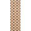 image:imageNourison Home Nordic Rust Multicolor 5 x 7 Area Rug  Easy Clean Non Shedding Bed Room Living Room Dining Room Kitchen 5 x 7Rust