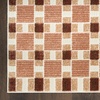 image:imageNourison Home Nordic Rust Multicolor 5 x 7 Area Rug  Easy Clean Non Shedding Bed Room Living Room Dining Room Kitchen 5 x 7Rust