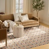 image:imageNourison Home Nordic Rust Multicolor 5 x 7 Area Rug  Easy Clean Non Shedding Bed Room Living Room Dining Room Kitchen 5 x 7Rust