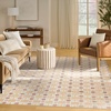 image:imageNourison Home Nordic Rust Multicolor 5 x 7 Area Rug  Easy Clean Non Shedding Bed Room Living Room Dining Room Kitchen 5 x 7Rust