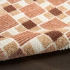 image:imageNourison Home Nordic Rust Multicolor 5 x 7 Area Rug  Easy Clean Non Shedding Bed Room Living Room Dining Room Kitchen 5 x 7Rust