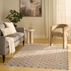 image:imageNourison Home Nordic Rust Multicolor 5 x 7 Area Rug  Easy Clean Non Shedding Bed Room Living Room Dining Room Kitchen 5 x 7Rust Multicolor