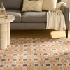 image:imageNourison Home Nordic Rust Multicolor 5 x 7 Area Rug  Easy Clean Non Shedding Bed Room Living Room Dining Room Kitchen 5 x 7Rust Multicolor