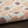 image:imageNourison Home Nordic Rust Multicolor 5 x 7 Area Rug  Easy Clean Non Shedding Bed Room Living Room Dining Room Kitchen 5 x 7Rust Multicolor