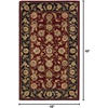 image:imageNourison Home Nourison 2000 Burgundy 2 x 3 Area Rug  Easy Clean Non Shedding Bed Room Living Room Dining Room Kitchen 2 x 326 x 43