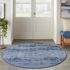 image:imageNourison Home Nourison Essentials Grey Beige 10 x 14 Area Rug  Easy Clean Non Shedding Bed Room Living Room Dining Room Kitchen 10 x 14Denim