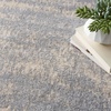 image:imageNourison Home Nourison Essentials Grey Beige 10 x 14 Area Rug  Easy Clean Non Shedding Bed Room Living Room Dining Room Kitchen 10 x 14GreyBeige