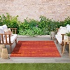 image:imageNourison Home Nourison Essentials Grey Beige 10 x 14 Area Rug  Easy Clean Non Shedding Bed Room Living Room Dining Room Kitchen 10 x 14Red
