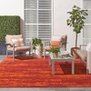 image:imageNourison Home Nourison Essentials Grey Beige 10 x 14 Area Rug  Easy Clean Non Shedding Bed Room Living Room Dining Room Kitchen 10 x 14Red