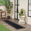 image:imageNourison Home Nourison Essentials NavyIvory 5 x Square Area Rug  Easy Clean Non Shedding Bed Room Living Room Dining Room Kitchen 5 x SquareBlack Ivory