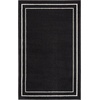 image:imageNourison Home Nourison Essentials NavyIvory 5 x Square Area Rug  Easy Clean Non Shedding Bed Room Living Room Dining Room Kitchen 5 x SquareBlack Ivory