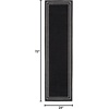 image:imageNourison Home Nourison Essentials NavyIvory 5 x Square Area Rug  Easy Clean Non Shedding Bed Room Living Room Dining Room Kitchen 5 x SquareBlack Ivory