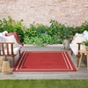 image:imageNourison Home Nourison Essentials NavyIvory 5 x Square Area Rug  Easy Clean Non Shedding Bed Room Living Room Dining Room Kitchen 5 x SquareBrick Ivory