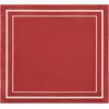 image:imageNourison Home Nourison Essentials NavyIvory 5 x Square Area Rug  Easy Clean Non Shedding Bed Room Living Room Dining Room Kitchen 5 x SquareBrick Ivory
