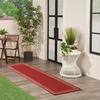 image:imageNourison Home Nourison Essentials NavyIvory 5 x Square Area Rug  Easy Clean Non Shedding Bed Room Living Room Dining Room Kitchen 5 x SquareBrick Ivory