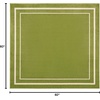 image:imageNourison Home Nourison Essentials NavyIvory 5 x Square Area Rug  Easy Clean Non Shedding Bed Room Living Room Dining Room Kitchen 5 x SquareGreen Ivory
