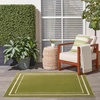 image:imageNourison Home Nourison Essentials NavyIvory 5 x Square Area Rug  Easy Clean Non Shedding Bed Room Living Room Dining Room Kitchen 5 x SquareGreen Ivory