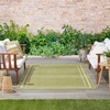 image:imageNourison Home Nourison Essentials NavyIvory 5 x Square Area Rug  Easy Clean Non Shedding Bed Room Living Room Dining Room Kitchen 5 x SquareGreen Ivory