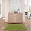 image:imageNourison Home Nourison Essentials NavyIvory 5 x Square Area Rug  Easy Clean Non Shedding Bed Room Living Room Dining Room Kitchen 5 x SquareGreen Ivory